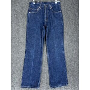 Vintage Levis 517 Jeans 30x30 (fits 29x29) Dark Wash Bootcut Y2K Western Cowboy